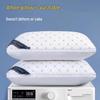 Hotel Neck Support Sleep Aid Pillow Available In Singles or Pairs, Non Collapsing Core for Home or Dormitory.