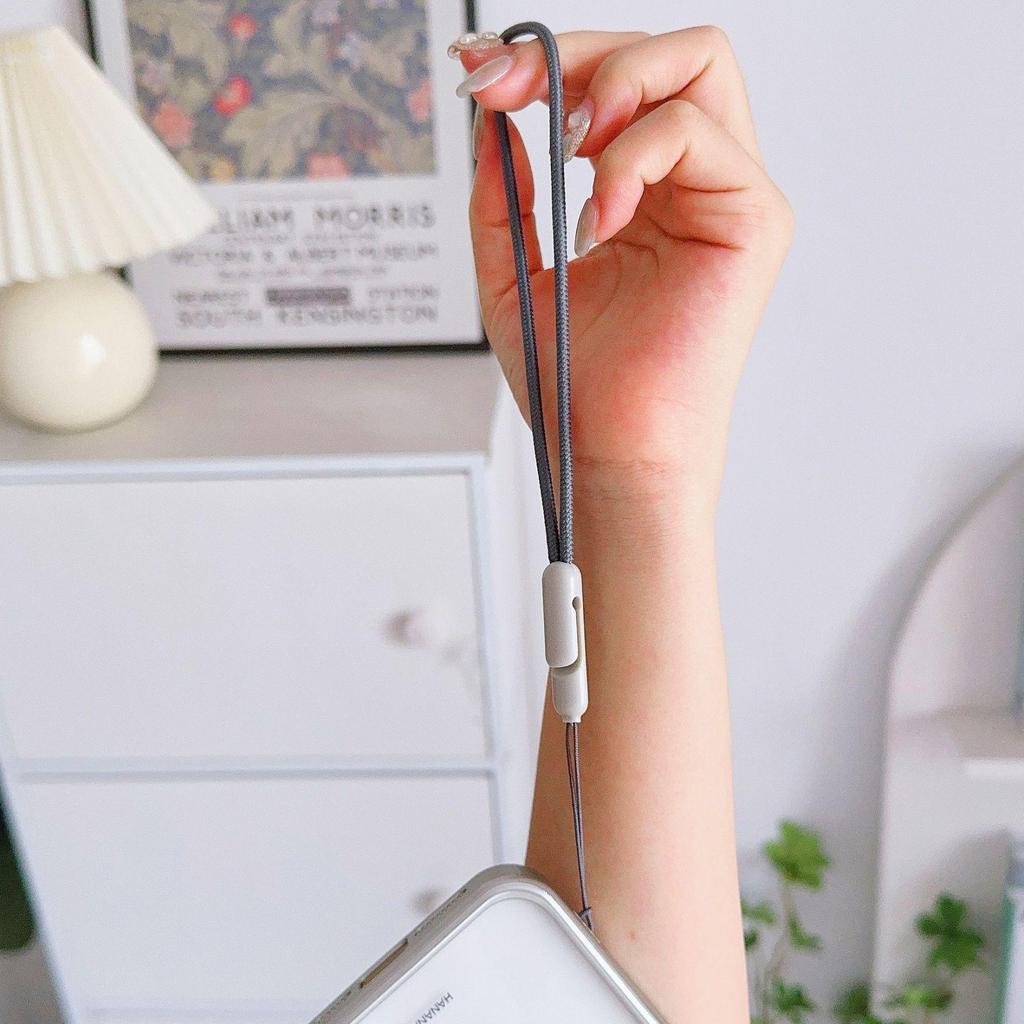 New Unisex Nylon Anti-Lost Wrist Lanyard for Apple Earphones and Phone Case