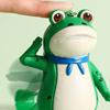 1/2Pcs Frog Keychain Decor Cartoon Backpack Purse Charm Realistic Frog Texture