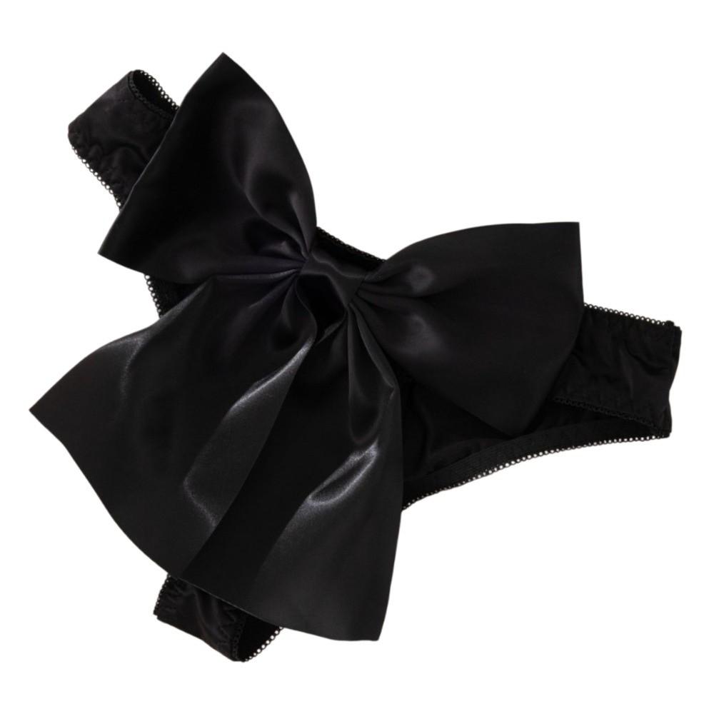 Traceless Bow Ice Silk Panties Underwear Big Bow Underpants Sweet Bowknot Briefs Women  Daily