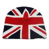 2026 UK English Union Jack Flag Jacquard Knitted Winter Warm Beanie Hat Children Adults Unisex Fashion High Quality