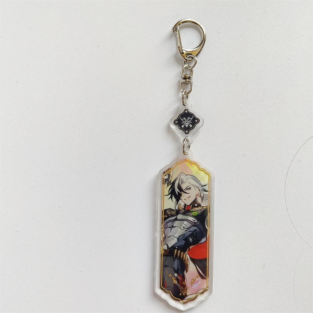 

Honkai: Star Rail Keychain Sparkle Lunae Boothill Aventurine Acrylic Figure Keyring Anime Pendant Bag Gifts Accessories Women