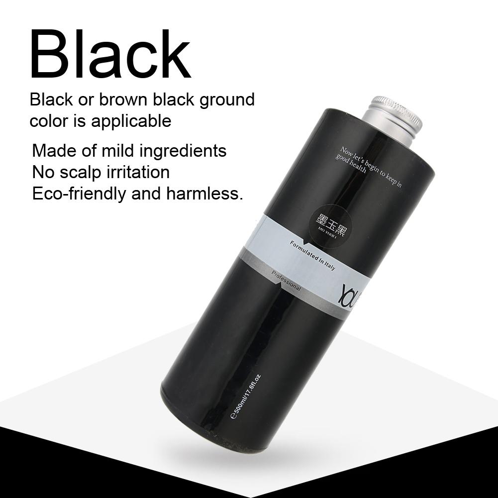 Professional DIY Hair Dye Coloring Cream Barber Shop Hair Dyeing Cream WaxBlack