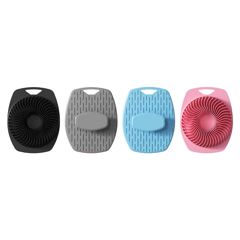 1Pc Colorful Soft Silicone Exfoliating Brushes Back Brush Body Home Cleaning Massage Bath Scrubber Shower Clean Use