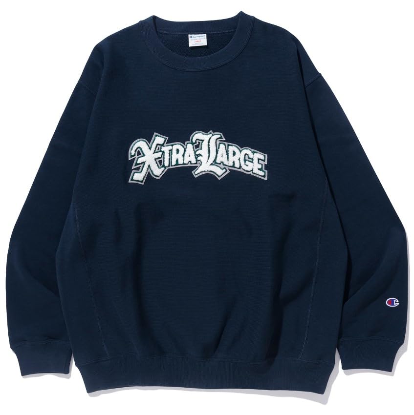 

Trainer XLARGExChampion REVERSE WEAVE CREWNECK SWEAT NAVY [Extra Large] Men s тёмно-синий