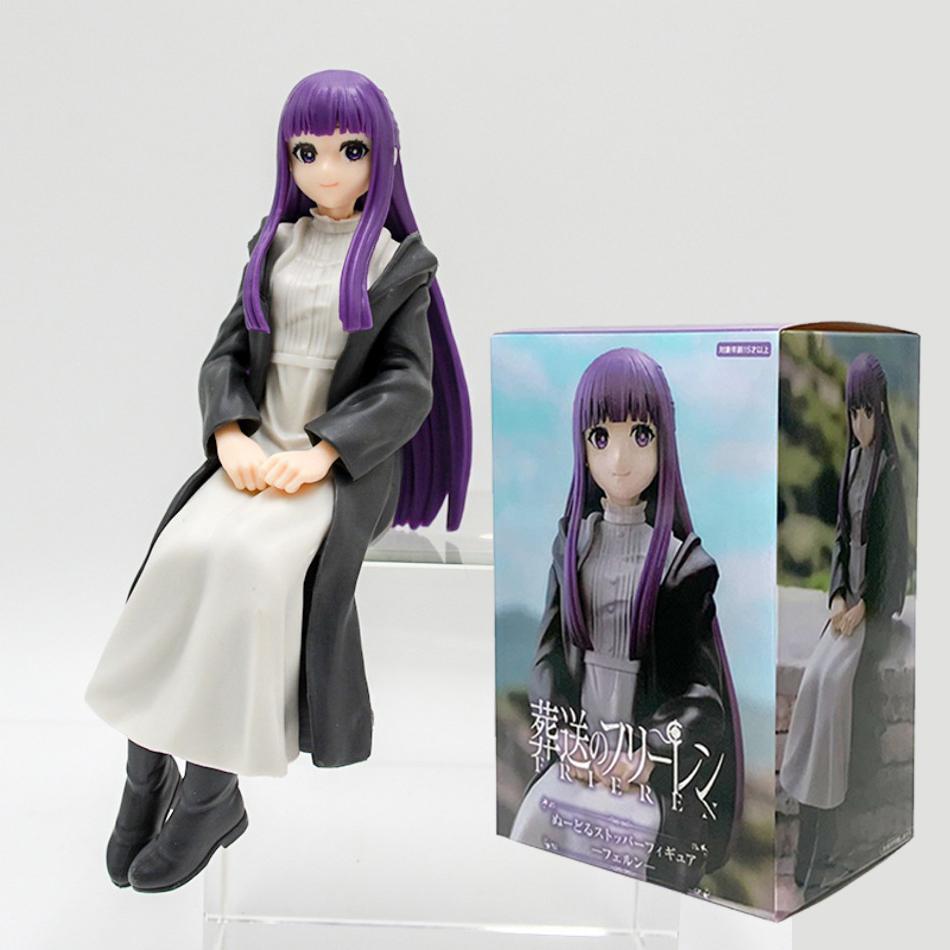 1-8Pcs Frieren Figure Frieren At The Funeral Figures Super Kawaii Cartoon Action Pvc Statue Cute Models Collection Dolls Gifts