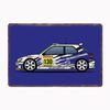 306 MAXI KIT CAR Manuel Senra Cars Vintage Metal Plaques Tin Sign Interior Home Room Decoration Kitchen Wall Decor