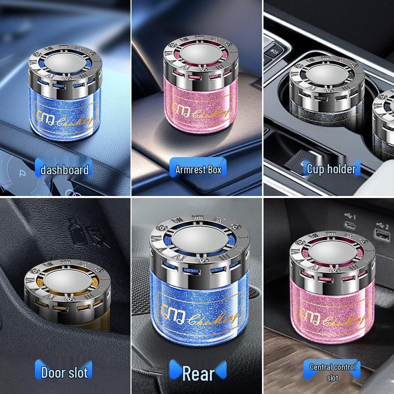 Starry Quicksand Car Cologne: High-End Long-Lasting Perfume Ornament & Odor Eliminator