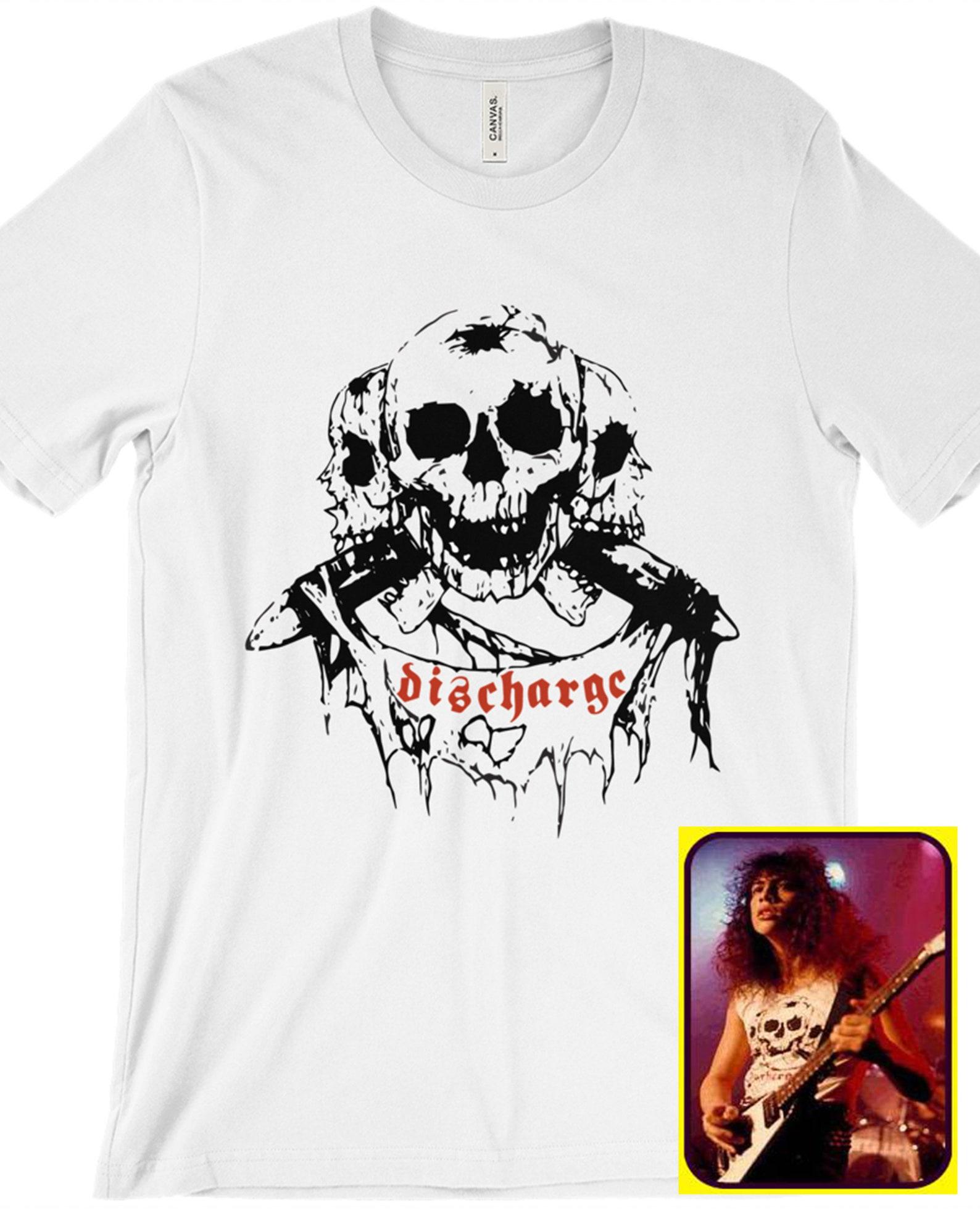 Discharge Band T shirt: Vintage 80s Hardcore Punk Style S