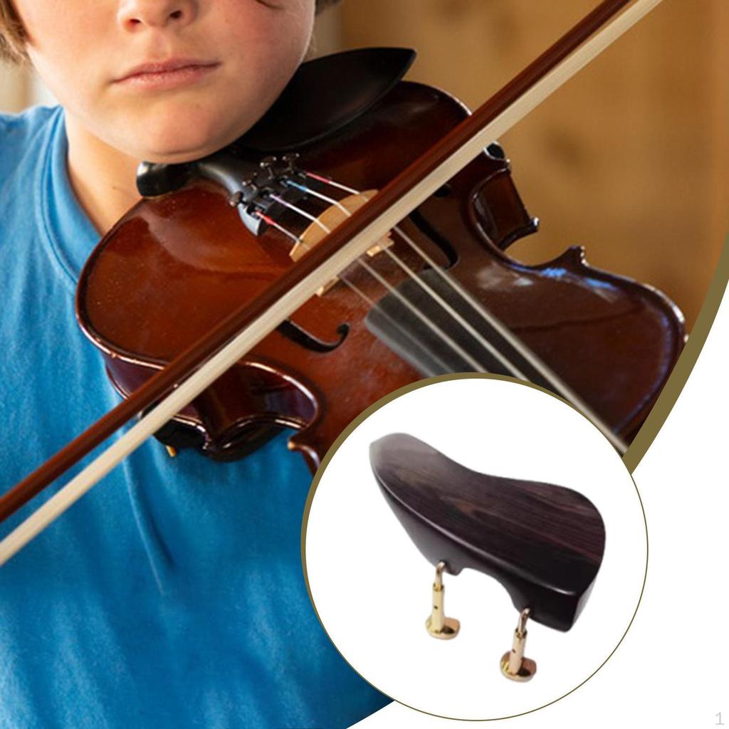 4/4 Violin Chinrest Chin Rest Elegant Stylish High Performance Easy to Install Replacement