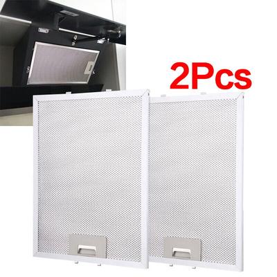 2 Stücke Universal Dunstabzugshaube Filter Metall Mesh Extractor Vent Filter 320x260 Mm