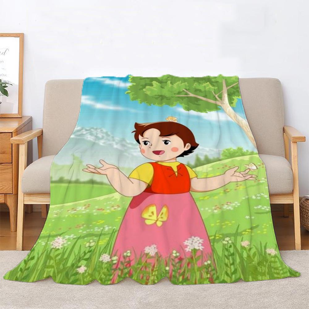 Heidi Throw Blanket Oversized 200x300 Beach Towel Luxury Blankets & Throws Home Interior Knitted Plaid Microfiber Bedding Knee &