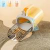 With Trash Can Pet Filter Scoop Large Capacity Cleaning Sand Litter Box  Kitty Poop