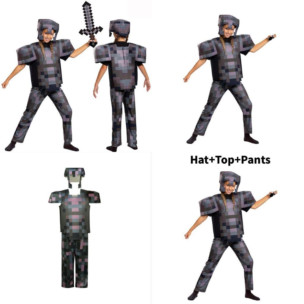 Minecraft Diamond Armor Cosplay Costume For Game Anime Role Play Halloween