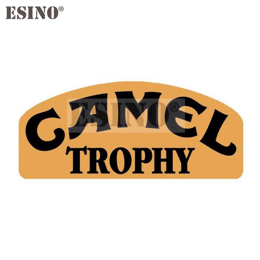 Style de voiture Créatif Drôle Camel Trophy Autocollant Décoratif Dessin Animé PVC Décalcomanie Imperméable Carrosserie Voiture Miroir Garde-boue Motif Vinyle
