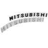 ABS Auto Motorhaube Front Emblem Abdeckung Aufkleber für Lancer Ex Mirage OTO ASX Montero L200 Delica Pajero Eclipse
