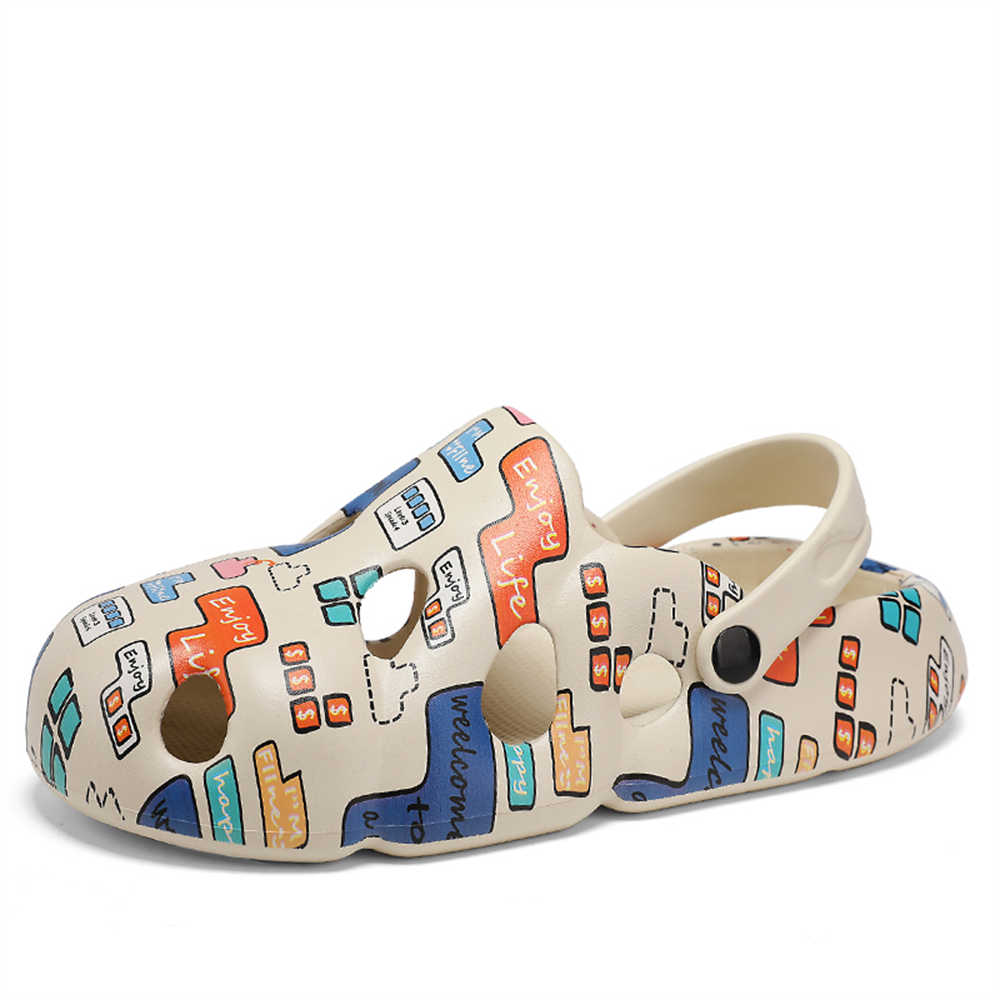Fashion 43-44 In Beach Sand Man Luxury Sneakers Men's Rubber Sandals Shoes Slippers Summer Sports Snaeker Universal Brands Original