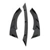 For Volkswagen Golf 8 MK8 GTI GTD GTE Rline 2020-2024 Auto Front Bumper Lip Body Guards Cover Car Lower Side Splitters Cover Kit