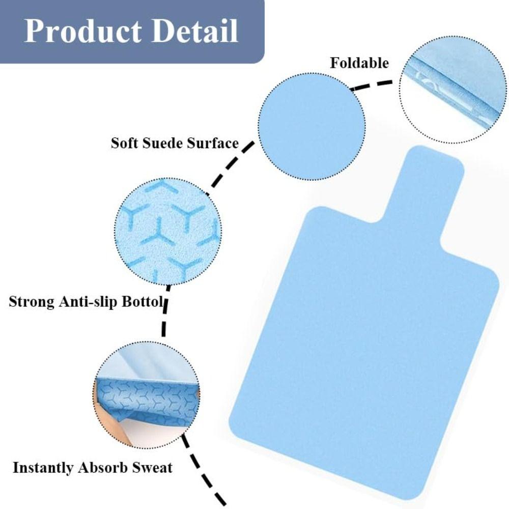 Fleece Pilates Mats Non-Slip Pilate Reformer Machine Cover Pilates Reformer Mat  Pilates Training