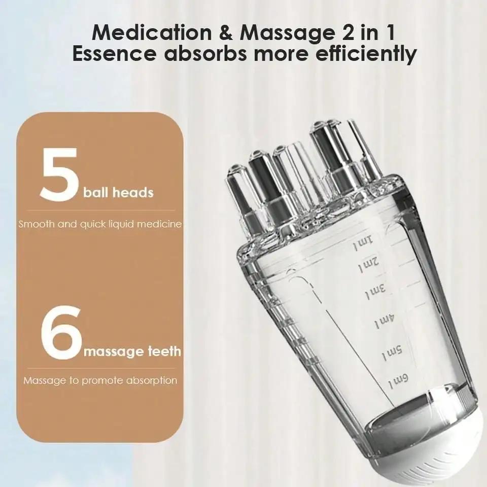 Mini Portable Scalp Massage Comb Hair Growth Essence Oil Liquid Applicator for Healthy Hair Roots