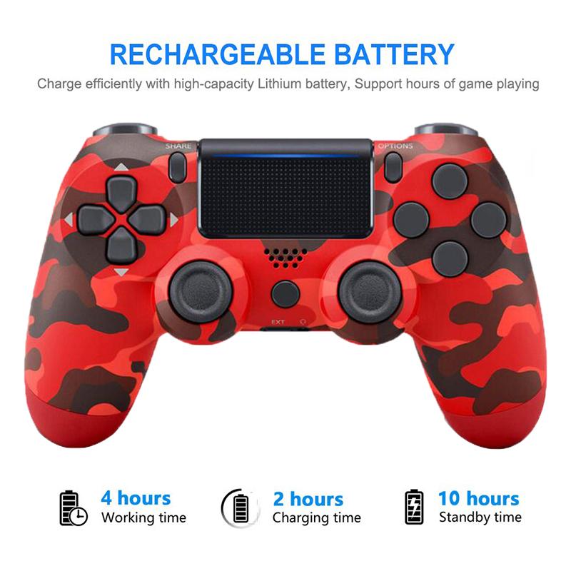 Wireless PS4 Controller Bluetooth Gamepad Joystick For 4 Game Console PC Steam