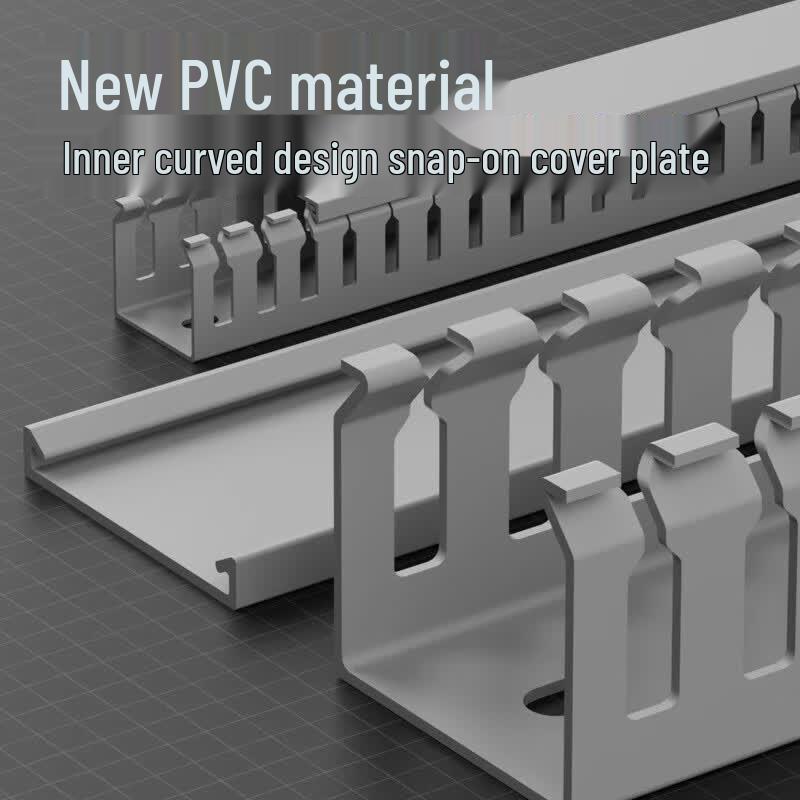 Industrial PVC Cable Management Duct