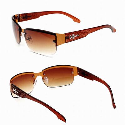 Occhiali da sole quadrati unisex di buona qualità, UV400, antivento, polarizzati, da viaggio, per sport all'aria aperta, in metallo