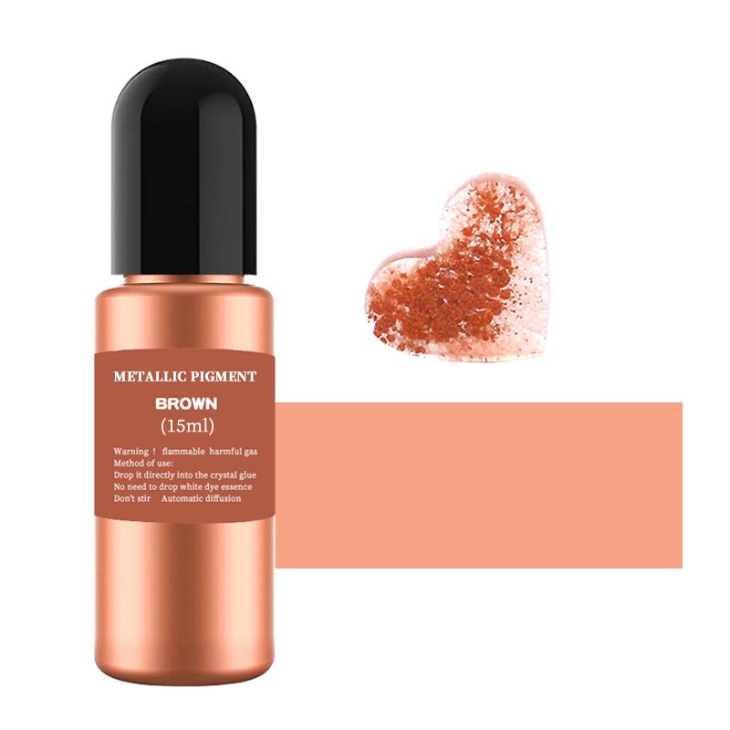 

15 мл Metal Halo окрашивающая эссенция эпоксидная смола пигмент для изготовления ювелирных изделий из смолы УФ-смола краситель жидкий для художественного смоляного пигмента