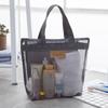 Large Travel Bag Organization Storage Bag Reusable Eco Bag Clothing Portable Outdoor Beach Mesh Pouch Bathroom Wash Bag Package