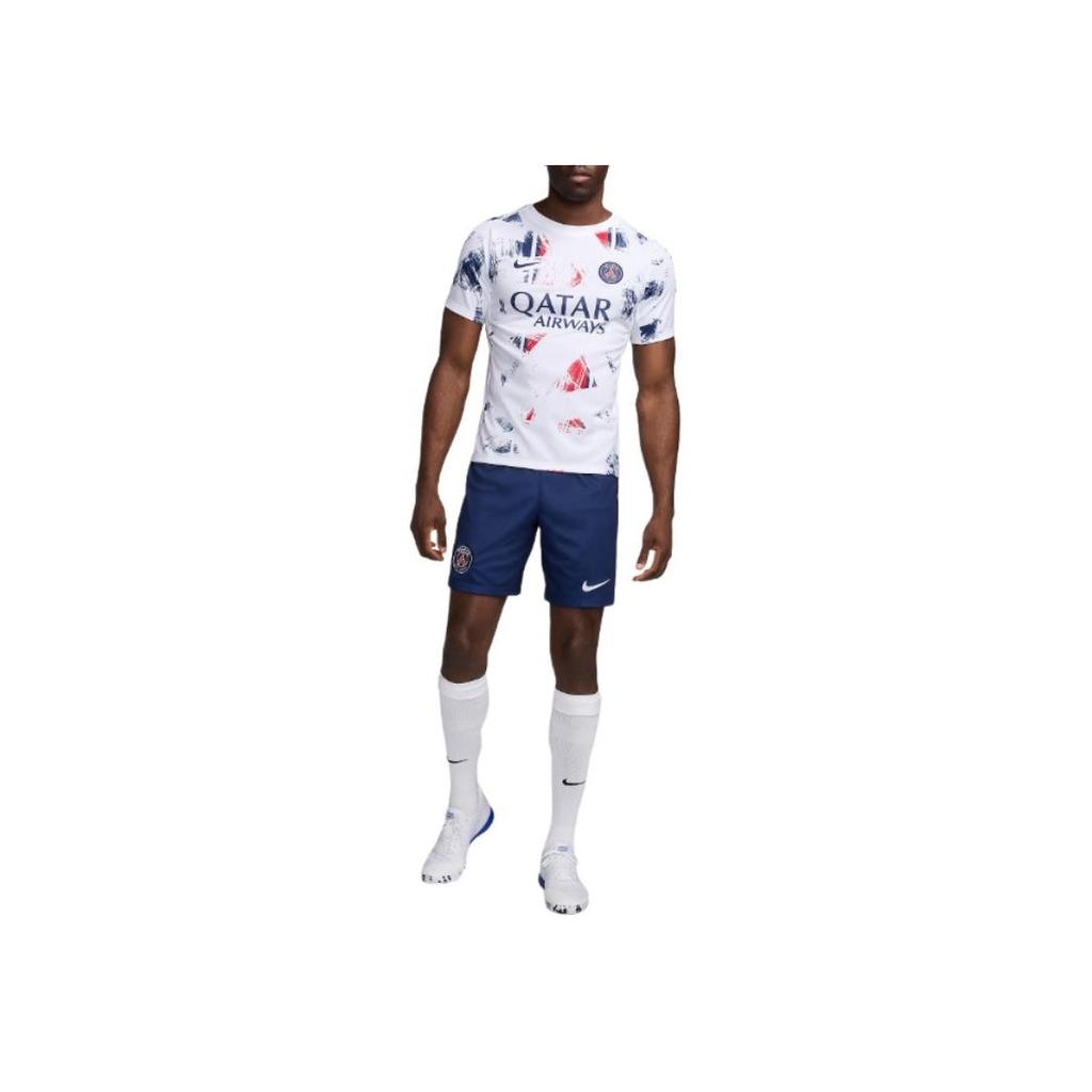 Nike Logo Design Sports Breathable Versatile Mid Waist Soccer Pants Men Pants Midnight-Navy FN8864-410