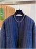 2025 Spring/Autumn Korean Chic Plus Size Quilted Loose Cotton Jacket for Women