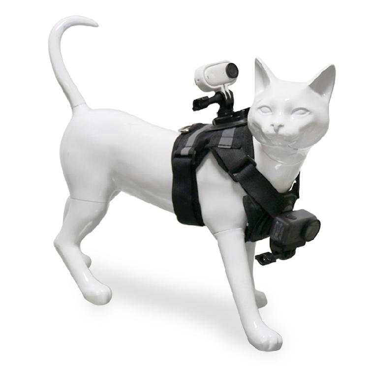 Easy To Use Puss Camera Mount Bracket For First Person Phtography Feature Double Camera Setups Comfortable Vest Type