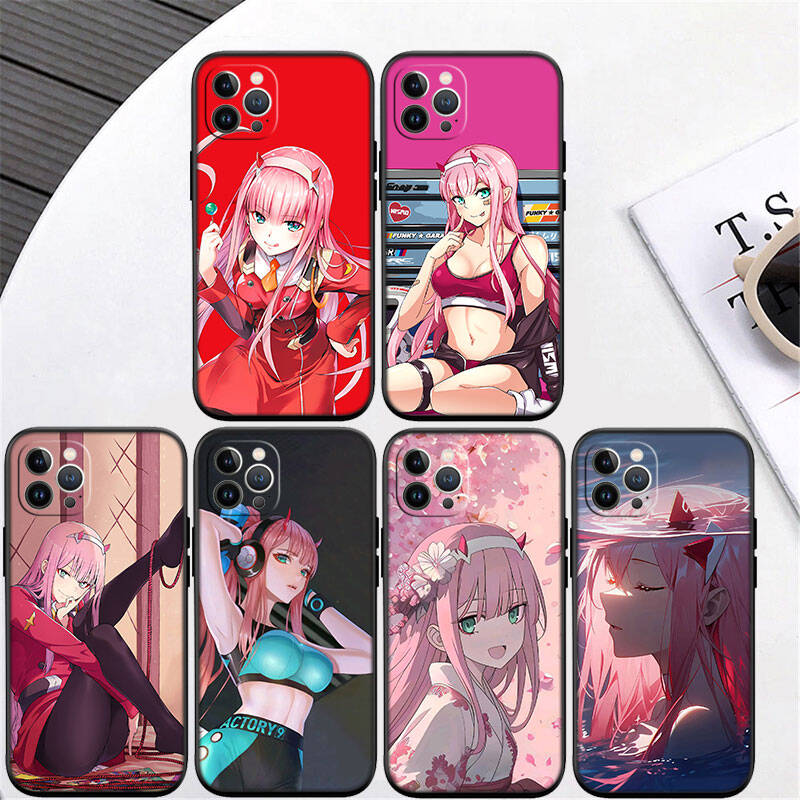 MH157 Zero Two Phone Shell Case for Redmi Note 12 12S 12C 13 13C 13R 14 14S 14R 14C Pro Max Plus A3 A3X A4 A5 11A 13X