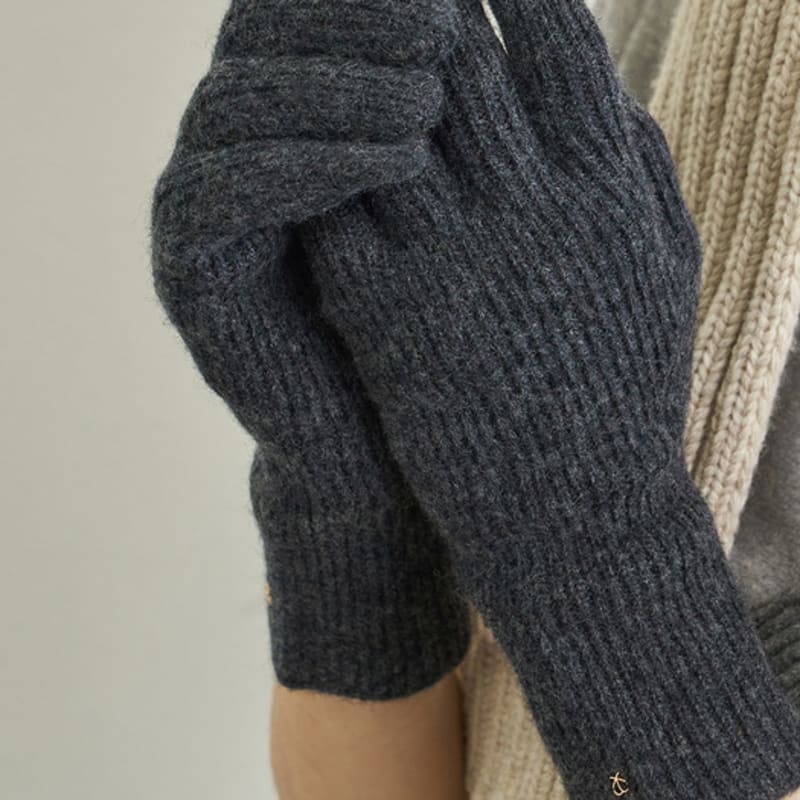 Ssecondo Wool 100% Basic Gloves, Lena _5 Colors