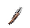 Professional Wood Handle Folding Wine Bottle Opener Waiters Corkscrew with Foil Cutter for Sommeliers and Bartenders Servers