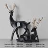 Deer Resin Crafts: Home Decoration Ornaments for TV Cabinets and Living Rooms