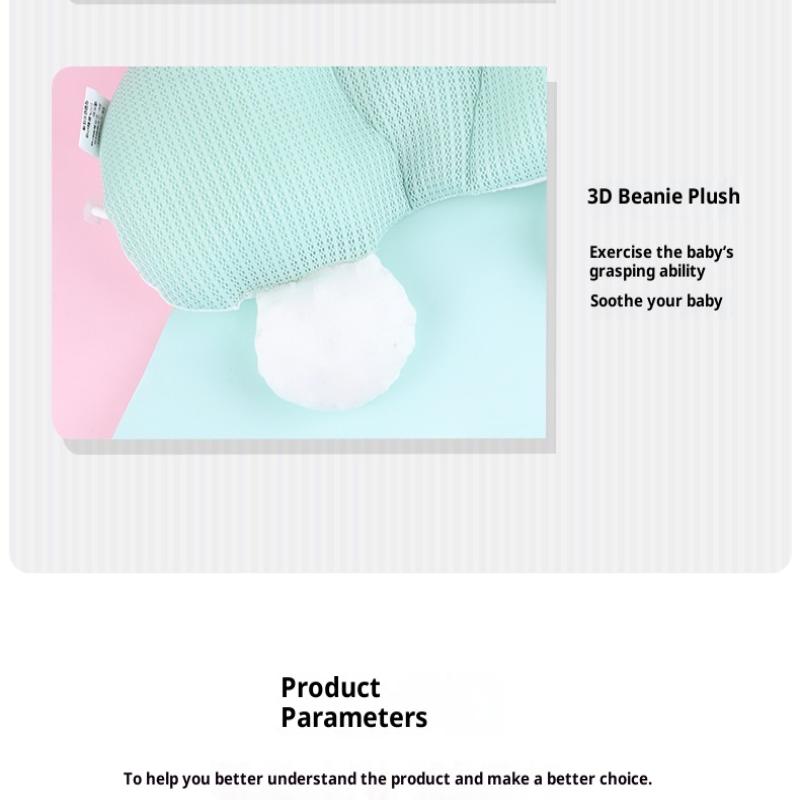 Baby Pillow Infant Memory Pillow Head Shaping Pillow For Baby Prevent Flat Head Ergonomic Pillow