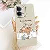 For Vivo Y31d 4G V2543 Case Fashion Cartoon Painting Silicone Full Protcetion Back Cover For Vivo Y 31d Y31D 4G Bumper Shell