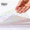 Selbstklebendes Laminierpapier 2 Stück Holografische Folie, mit schillerndem Regenbogeneffekt, Wasserdicht, Professionelle Zubehörteile für Karten, Kratzfest