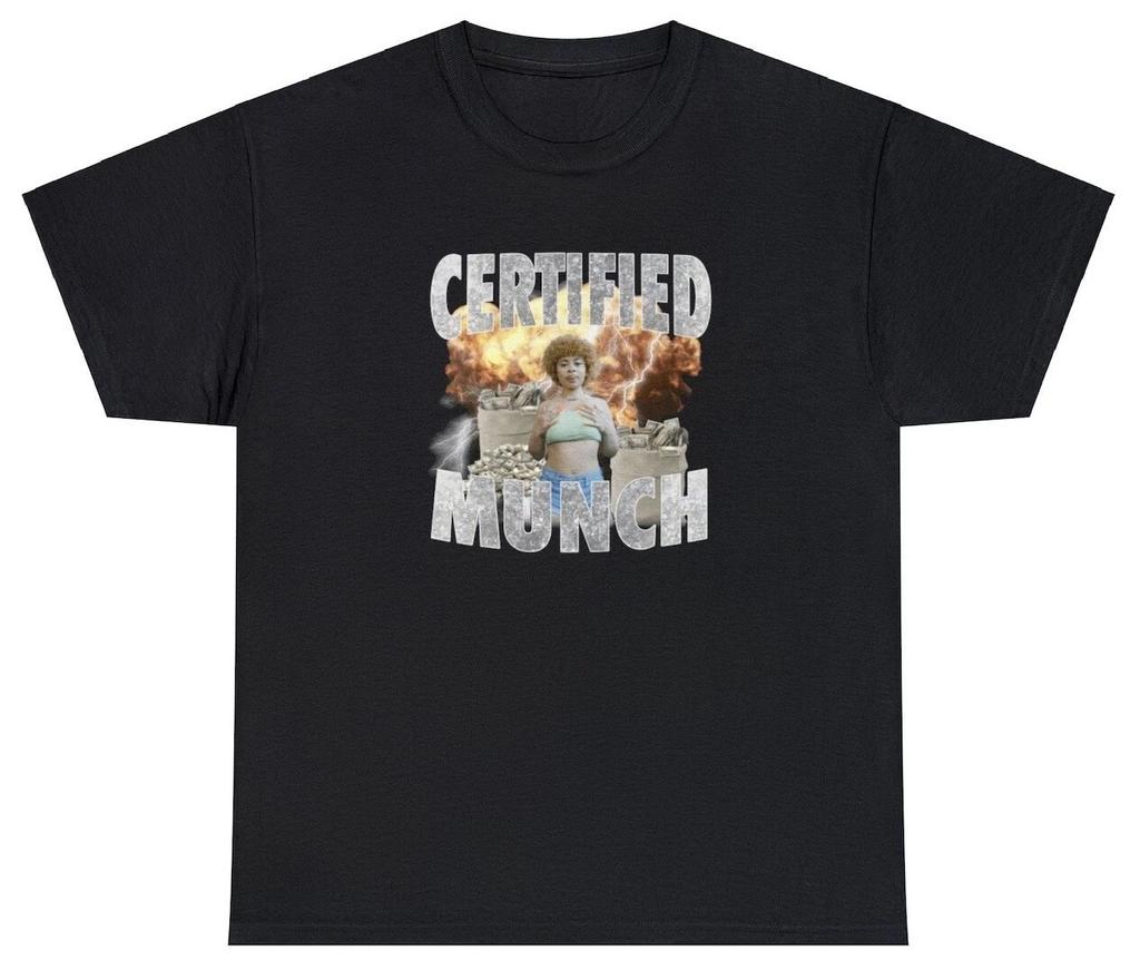 Certified Munch T Shirt Funny Ice Spice Inappropriate Adult Humor Novelty Tee