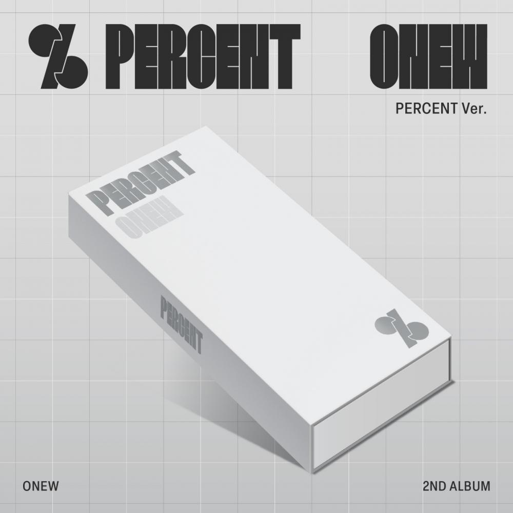 Onew   Percent   2nd Studio Album  Percent Ver.