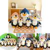 Cuddly Soft 8.7/15/18.9in Pink-blue Hat Penguin Plush Pillow Toy Kids Gift
