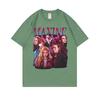 Maxine Graphic Tshirt The Demogorgon Cannibal Flower Monster Print T Shirts Unisex Women Casual Oversized Short Sleeve Tshirts
