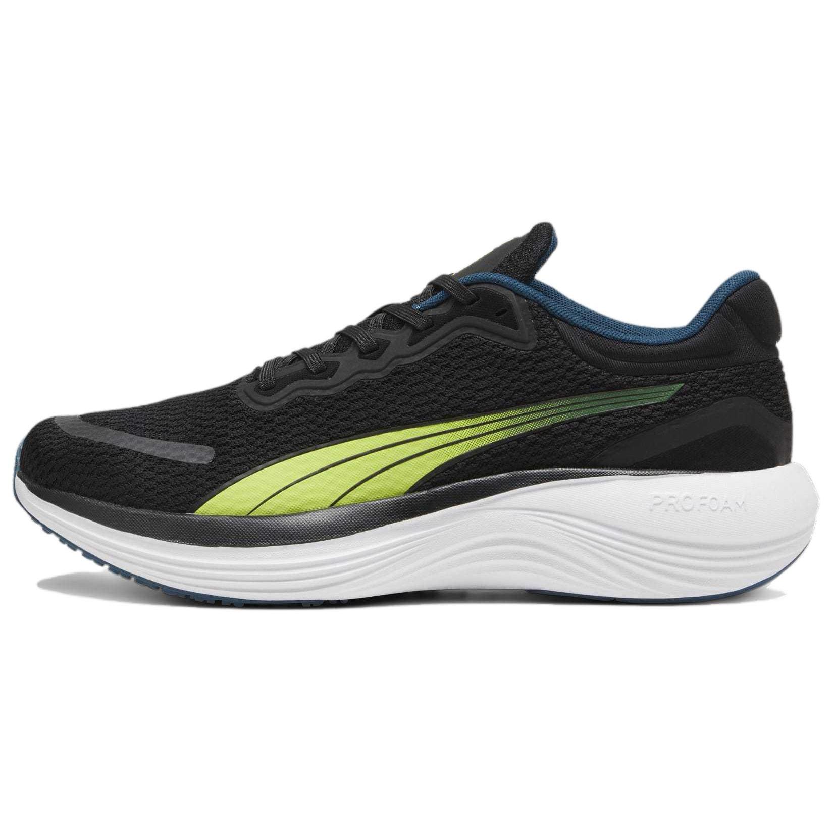 

New PUMA Scend Pro Slip Resistant Low Top Training Running Shoes Unisex Black Green 378776-17 39