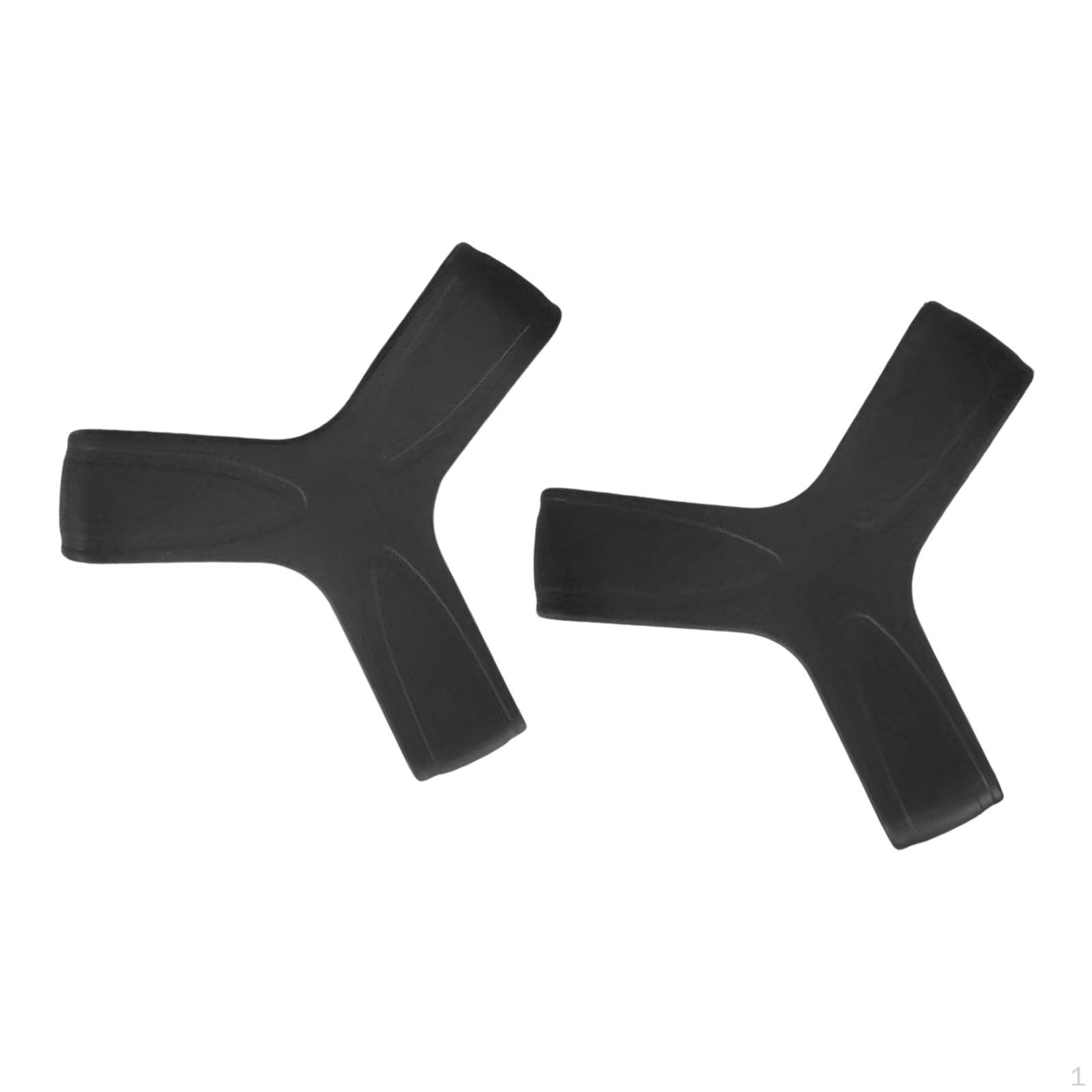 

Fin Holder Set for Full And Reliable Performance. Straps with Nonslip Grip Snorkeling black 7.5CM