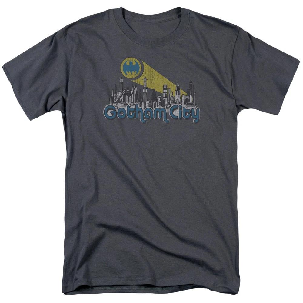 Batman Gotham City Distressed DC Comics Licensed Children s T-shirt 110