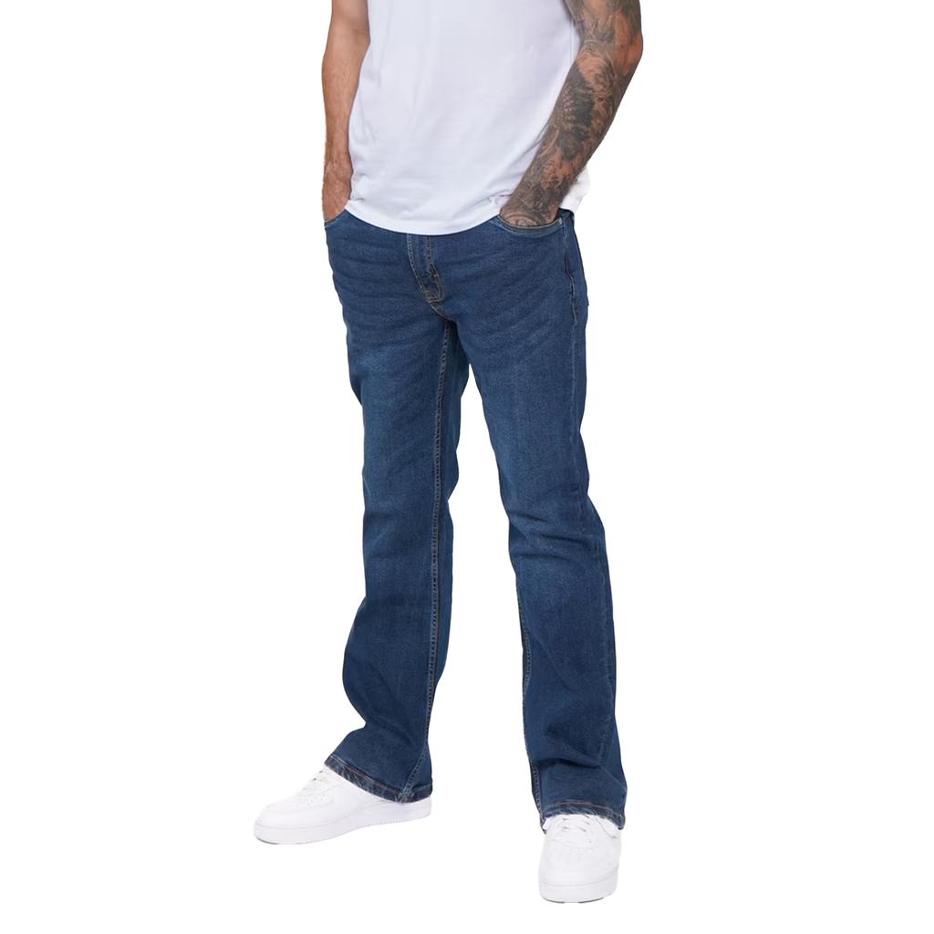 Firetrap Mens Tokyo Cotton Bootcut Jeans