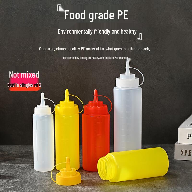 Babike Squeeze Bottles for Condiments & Sauces