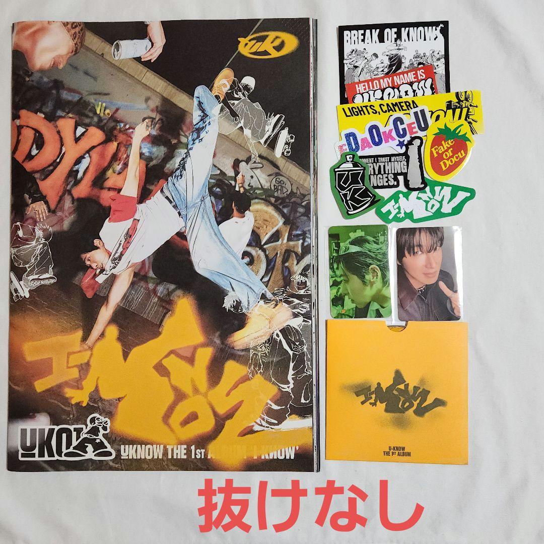 

[USED] TVXQ U-Know Yunho I KNOW CD mumo bonus trading card included