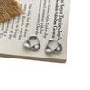 Geometric new ear clips without piercings, simple niche circle twist earrings, cold wind mosquito coil disc earrings, advanced sense